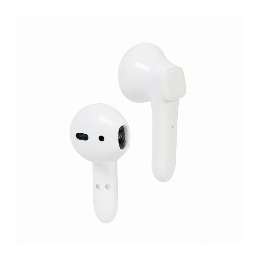 Gembird TWS-VIE-GW headphones/headset Wireless In-ear Calls/Music USB Type-C Bluetooth White – 5