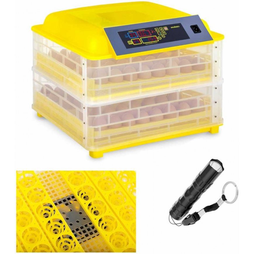 Incubato Incubator for hatching up to 96 eggs + ovoscope 120W