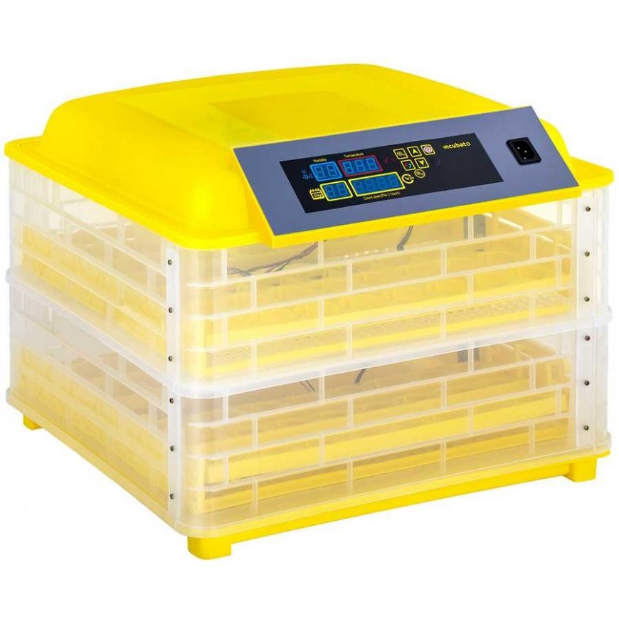 Incubato Incubator for hatching up to 96 eggs + ovoscope 120W – 2