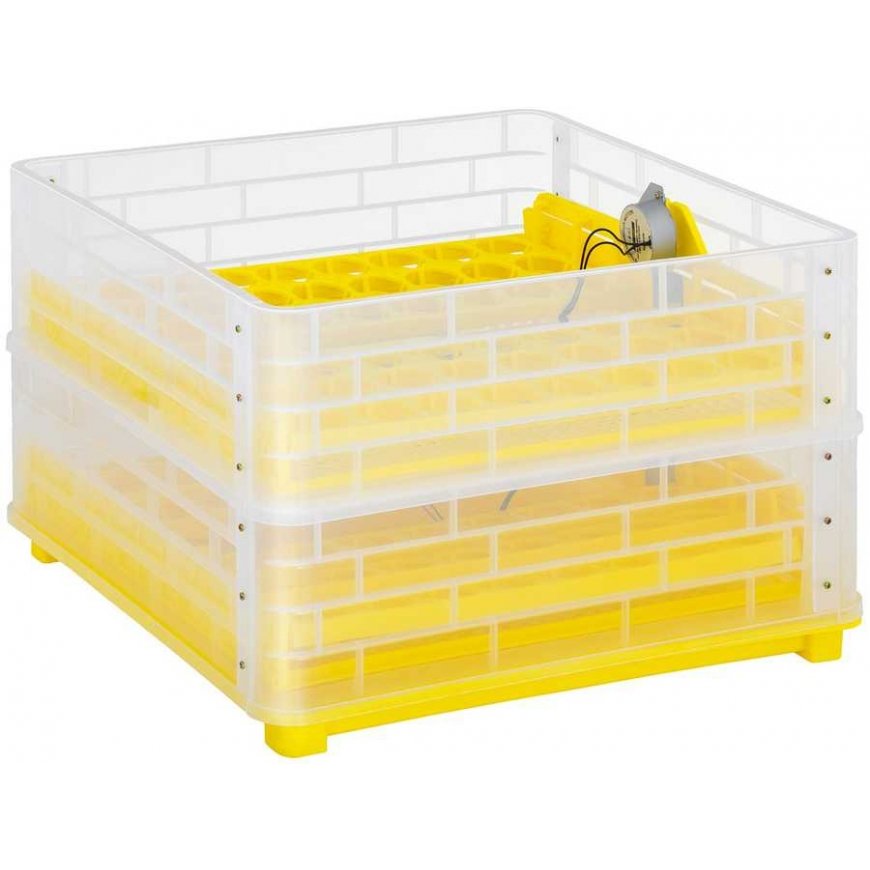 Incubato Incubator for hatching up to 96 eggs + ovoscope 120W – 4