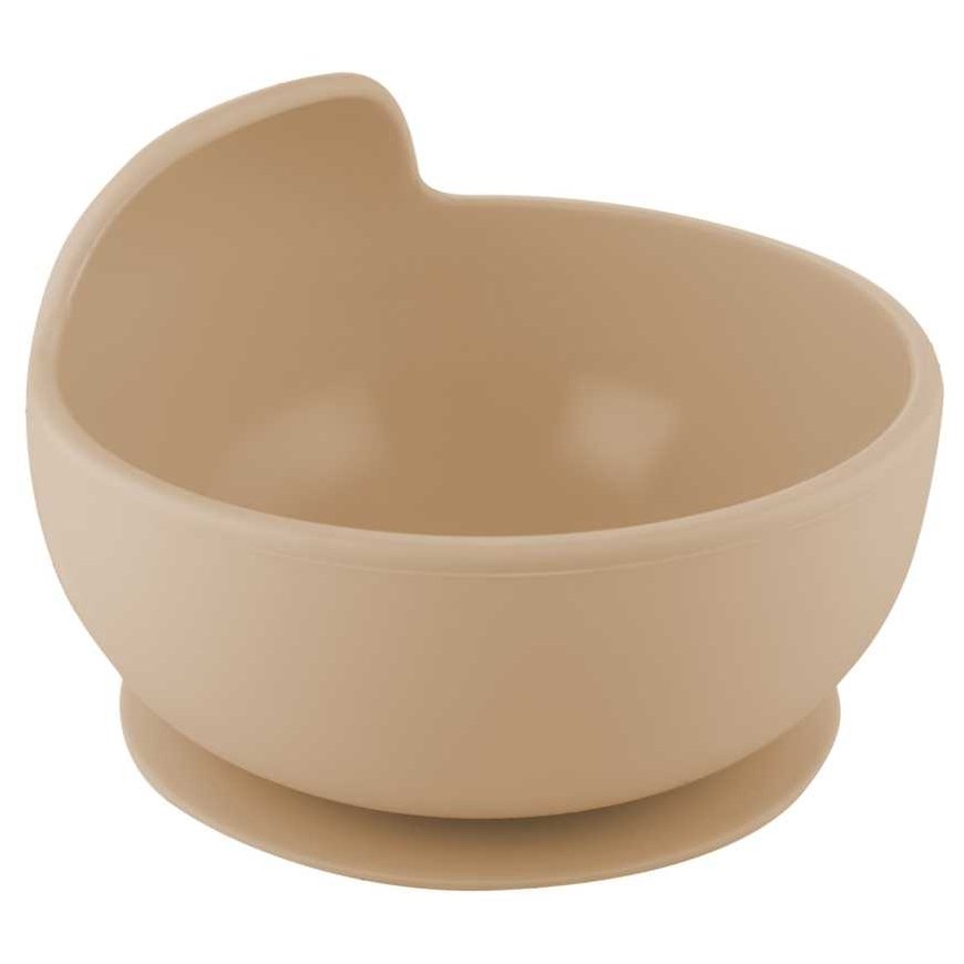 CANPOL BABIES Silicone bowl with attachment 330 ml, 51/400_bei – 3