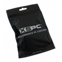 XSPC connector G1/4" to 14mm hardtube, black matt - 8 pieces