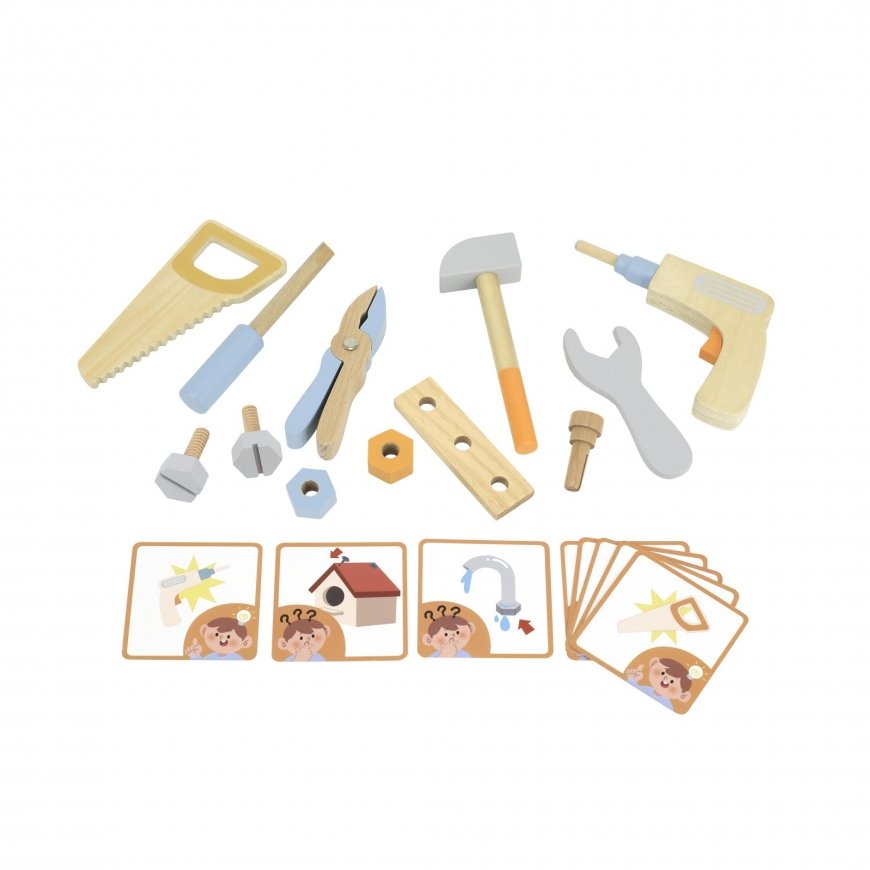 Viga Toys Vigan Viga 44204 PolarB Rinkinys įrankiai – 2