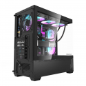 Darkflash DS900 AIR PC Case (Black) + 7 ARGB Fans