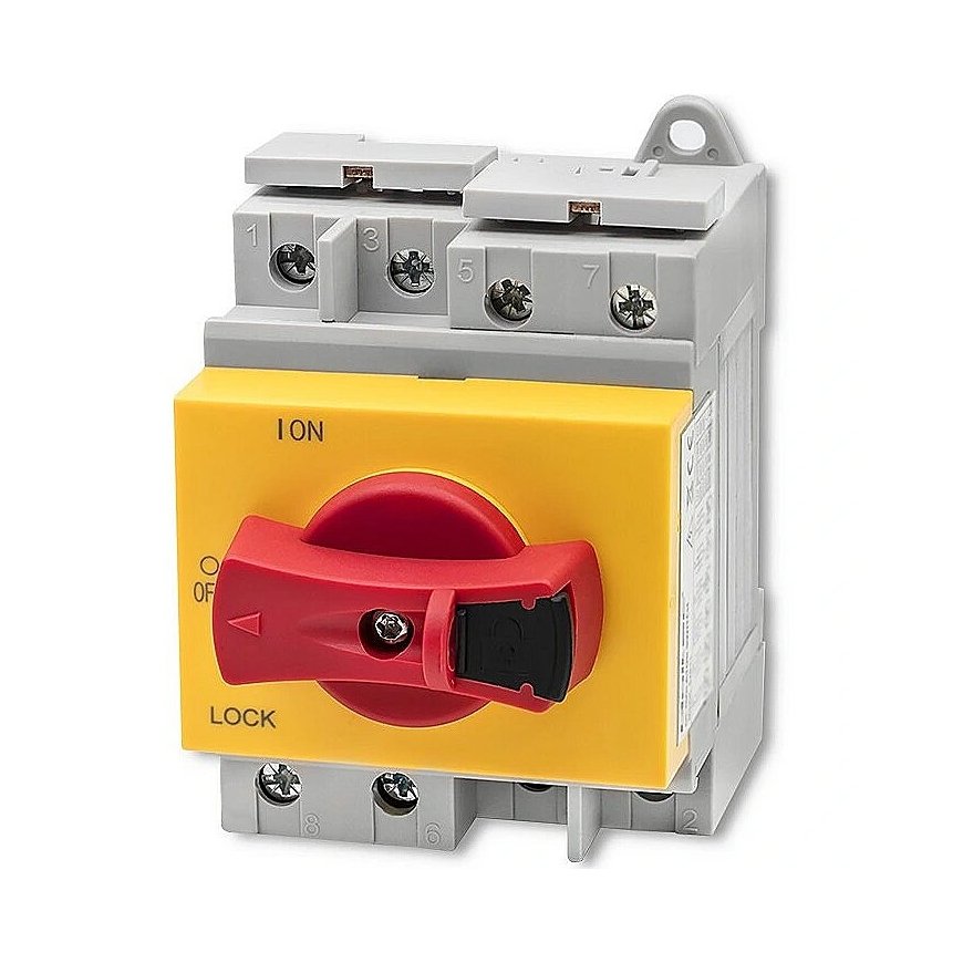 Qoltec DC isolator with locking function