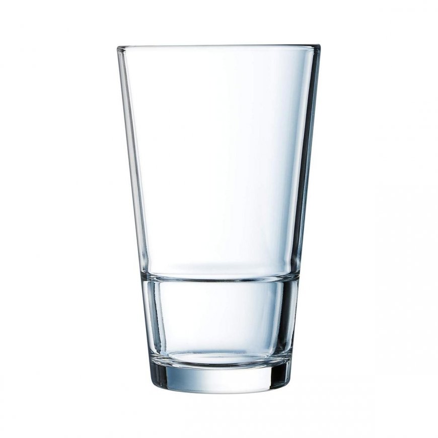 Stiklinių rinkinys Arcoroc Stack Up Skaidrus stiklas (470 ml) (6 vnt.)