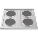 Viryklė Hendi Atskirai pastatoma elektrinė virtuvė ant plieninio pagrindo 4 x 2,6kW, plotis 80cm Viryklė Hendi Atskirai pastatoma elektrinė virtuvė ant plieninio pagrindo 4 x 2,6kW, plotis 80cm