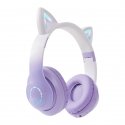 Guess słuchawki nauszne Bluetooth GUBHK1GCTCSU fioletowy|purple Guess słuchawki nauszne Bluetooth GUBHK1GCTCSU fioletowy|purple
