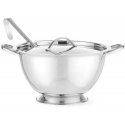 Soup pot with lid and ladle, stainless steel 2.7L - Hendi 434208 Soup pot with lid and ladle, stainless steel 2.7L - Hendi 434208