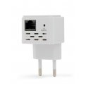 Gembird WNP-RP300-03 sild ja järgur Võrguvõimendi 300 Mbit/s Valge Gembird WNP-RP300-03 sild ja järgur Võrguvõimendi 300 Mbit/s Valge