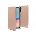 Kaardivahega mobiiliümbris Setty Galaxy A05s Wallet Smart Diva, roosakuld