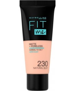 Maybelline Foundation Matte + Poreless 230 Natural Buff for a un