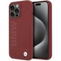 BMW BMHMP15LSLBLRE iPhone 15 Pro 6.1" czerwony|red hardcase Sili BMW BMHMP15LSLBLRE iPhone 15 Pro 6.1" czerwony|red hardcase Sili