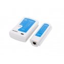 Lanberg NT-0401 võrgukaabli tester UTP/STP kaablitester Sinine, Valge Lanberg NT-0401 võrgukaabli tester UTP/STP kaablitester Sinine, Valge