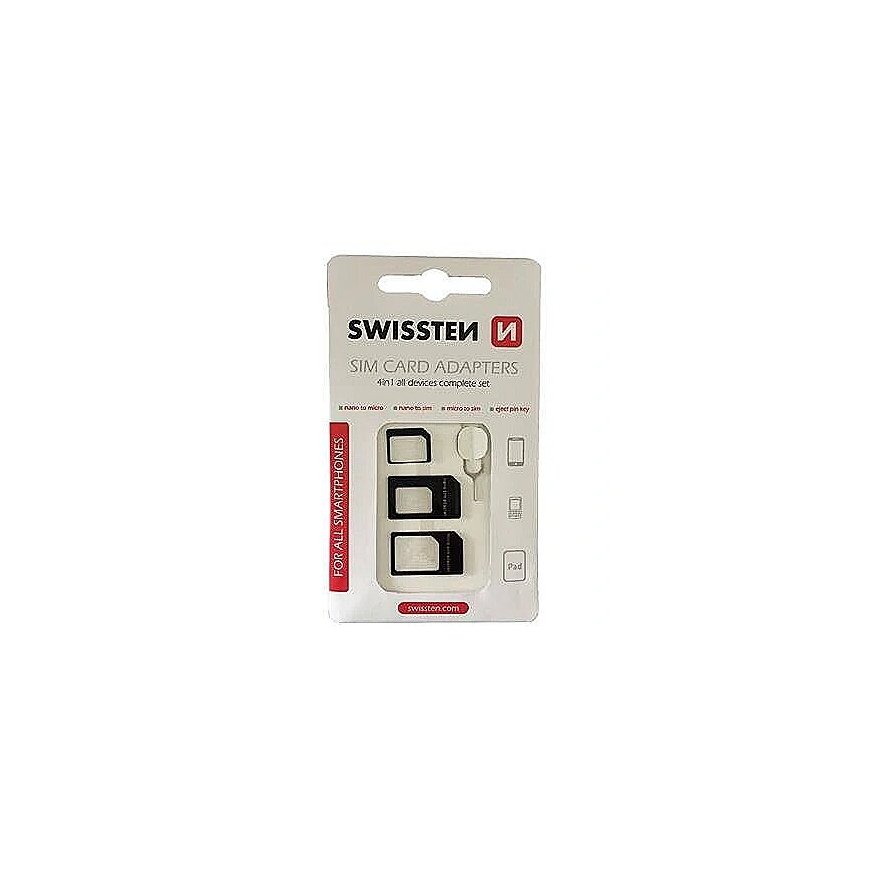 Swissten SIM Card Adapter Kit +