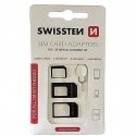Swissten SIM Card Adapter Kit + Needle Swissten SIM Card Adapter Kit + Needle