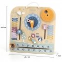 Viga Toys Daugiafunkcinė sieninė lenta - kirmėlė VIGA