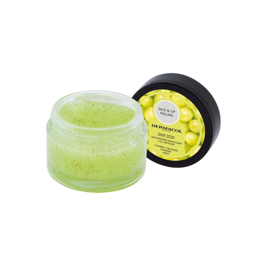Dermacol Face & Lip Peeling Peeling Grape Scent 50 ml – 2