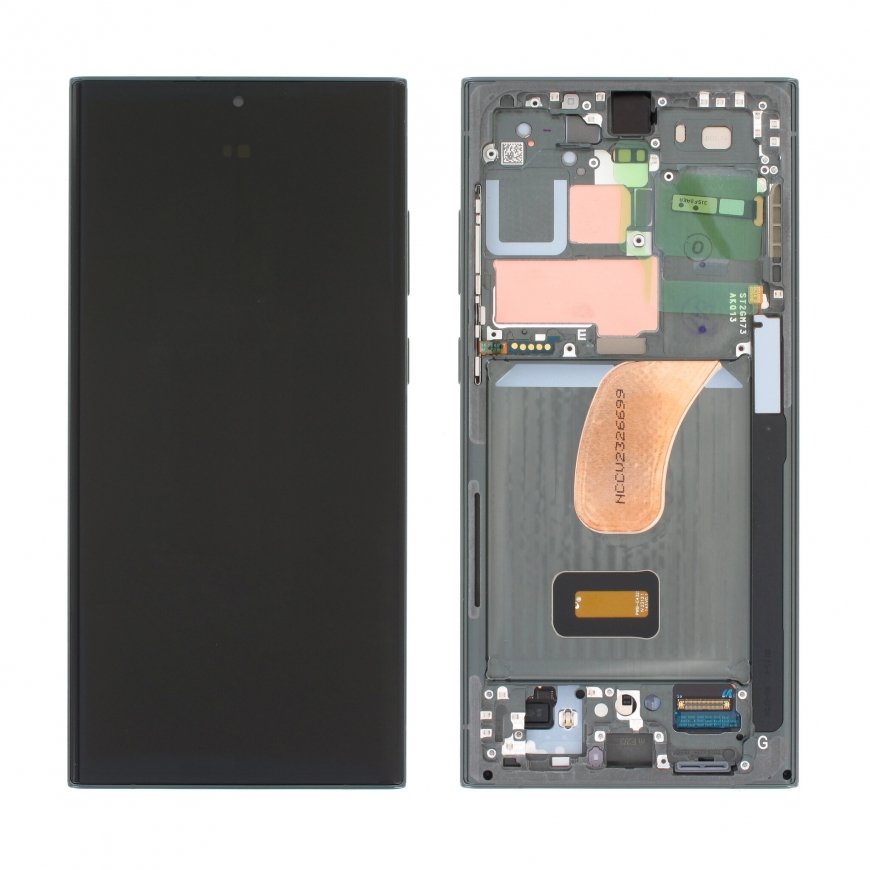 LCD display + Touch Unit Samsung S918 Galaxy S23 Ultra (Service – 2