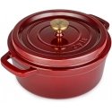 Zyle Round enameled cast iron pot ZY01RKI, 5 l Zyle Round enameled cast iron pot ZY01RKI, 5 l