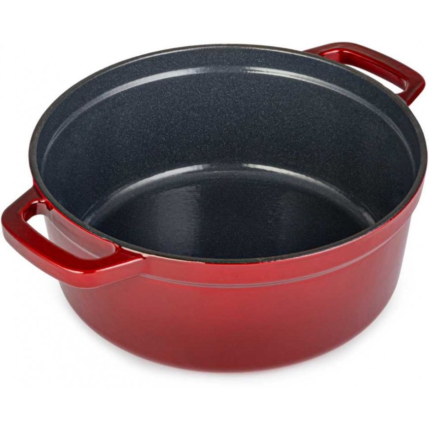 Zyle Apvalus emaliuotas ketaus puodas ZY01RKI, 5 l – 3