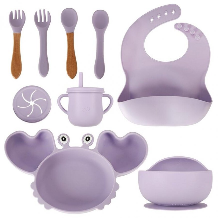 RoGer Silicone Dishes Set 9 pcs