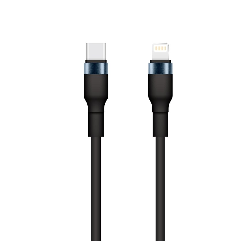 Setty USB-C - Lightning cable 1m 3A KSC-L-131 black
