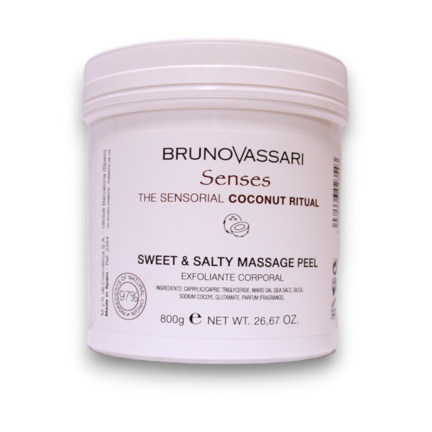 Bruno Vassari, Senses, Coconut Oil, Exfoliating Gel, 650 ml – 2