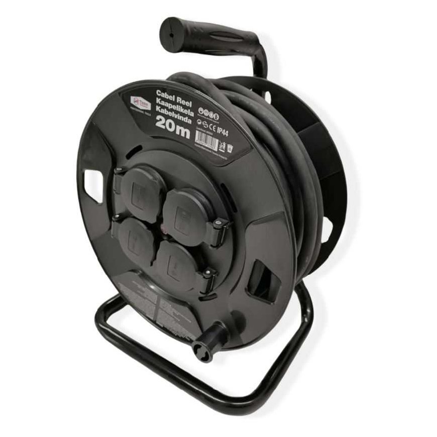 Tamo Extension cord on reel, H07RN-F / 3G2.5, IP44, 20m