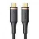 USAMS Kabel U43 USB-C na USB-C 100W PD Fast Charge 5A 1.2m czarn USAMS Kabel U43 USB-C na USB-C 100W PD Fast Charge 5A 1.2m czarn