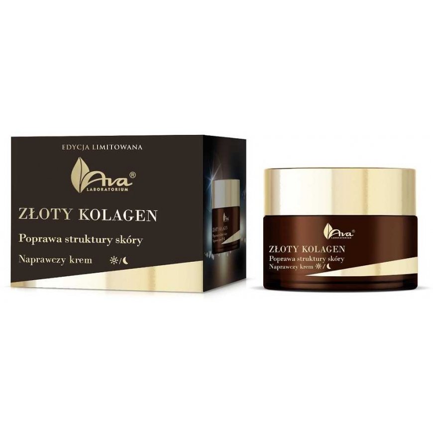 Ava Laboratorium Auksinis kolagenas atstatantis kremas 50ml