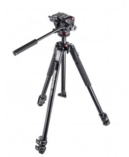 Manfrotto MK190X3-2W trikojis Skaitmeniniai / juostiniai fotoaparatai 3 kojos Juoda