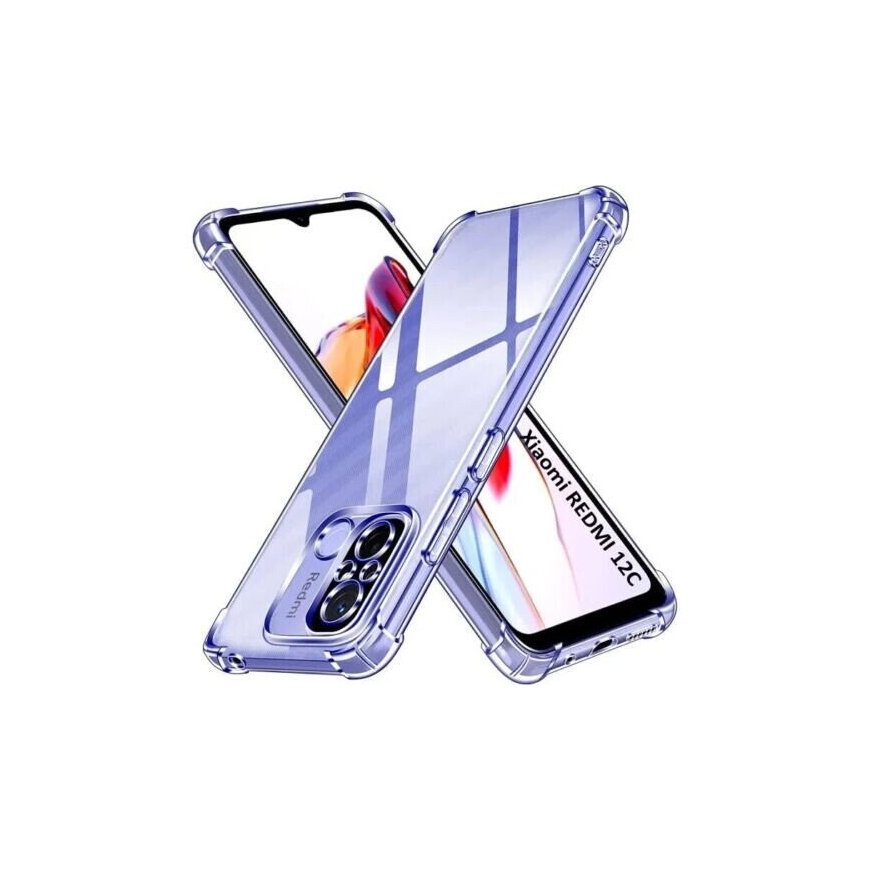 Fusion Anti Shock 1.5 mm Silicone Case For Xiaomi Redmi 12c | Re