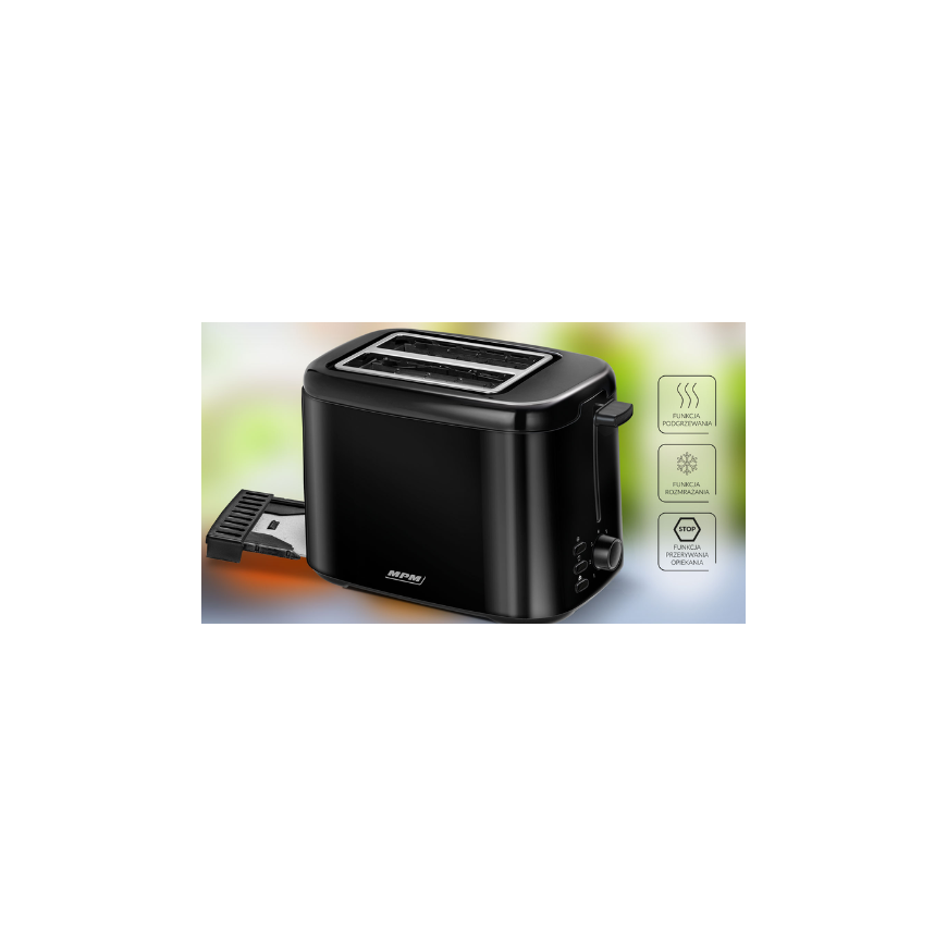 Toaster MPM MTO-07/c black – 2