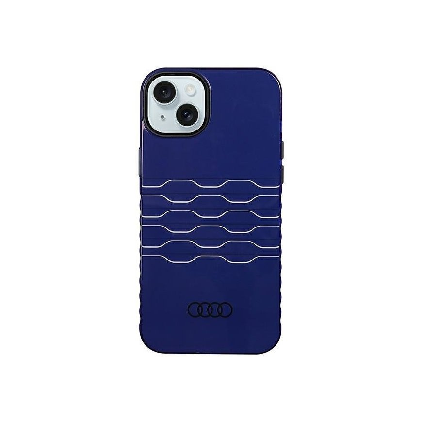 Audi IML MagSafe Case iPhone 15 Plus | 14 Plus 6.7" niebieski|na