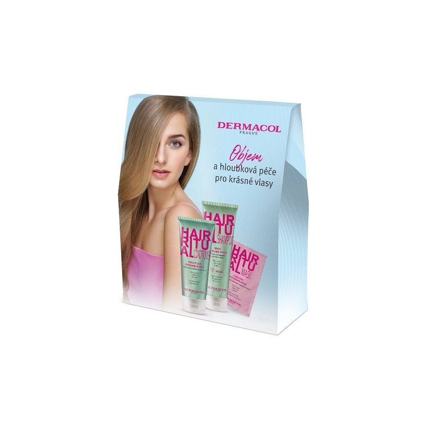 Dermacol Hair Ritual Volume Set - Dárková sada vlasové péče – 2