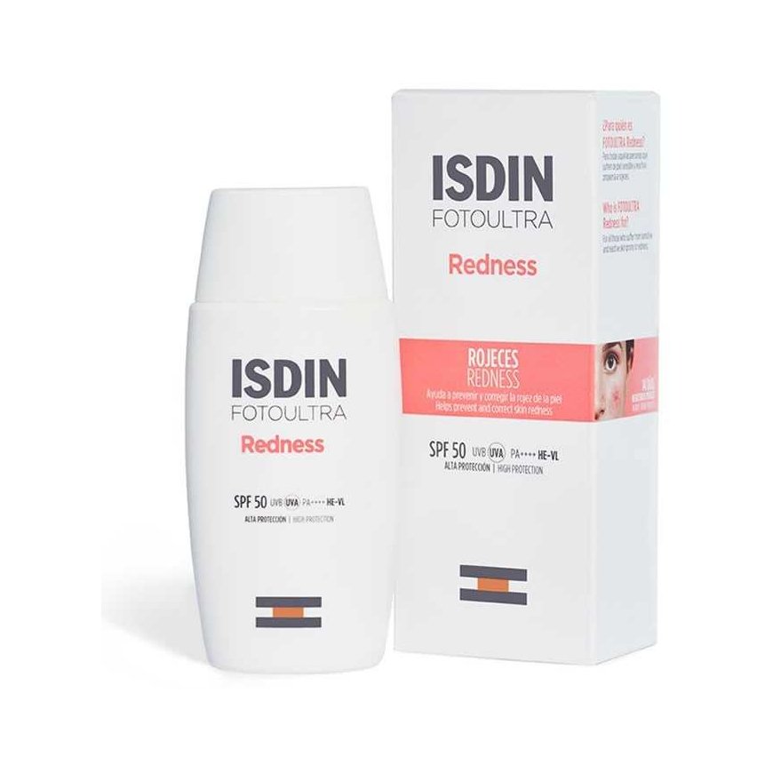 sunscreen face cream For sensitive skin Isdin Fotoultra Redness Spf50+ 50ml – 2