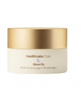 Healthlabs Glow On valomoji ir šviesinanti kaukė 50ml