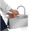 Wall-mounted stainless steel contactless kitchen sink Hendi 810316 Wall-mounted stainless steel contactless kitchen sink Hendi 810316