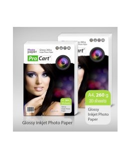 Procart Glossy photo paper A4 260g|m2 20 sheets