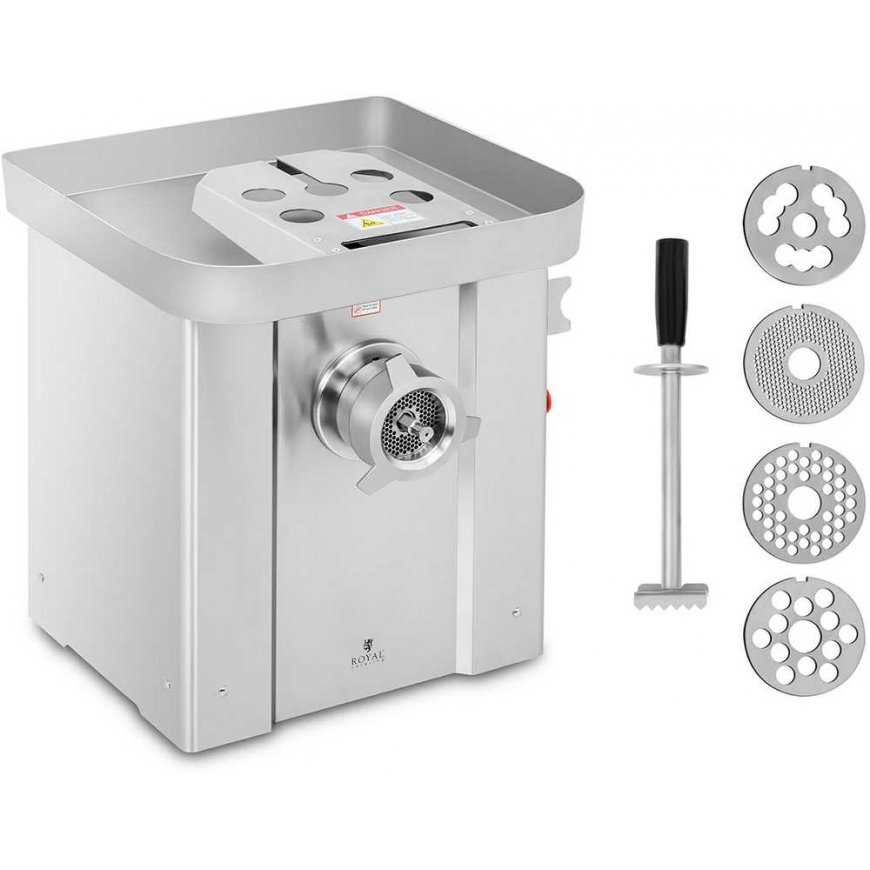 Royal Catering Wolf mašina daržovių mėsmalė pramoninė profesionali 800 kg/h 400 V 1500 W – 2