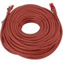 Spacetronik Cable RJ45 CAT 6 U/UTP AWG24 red 30m Spacetronik Cable RJ45 CAT 6 U/UTP AWG24 red 30m