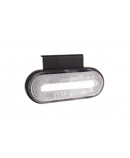 LED marker lamp om-01-w oval white amio-02375