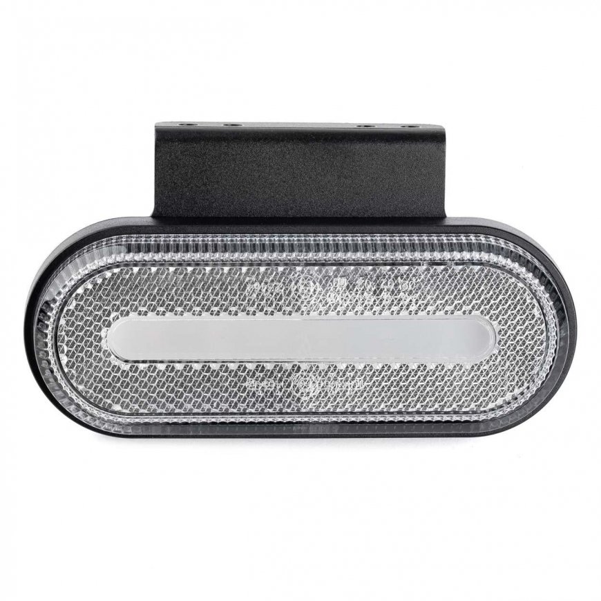 LED marker lamp om-01-w oval white amio-02375 – 2