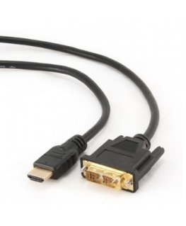 Gembird 5m, HDMI/DVI, M/M DVI-D Juoda