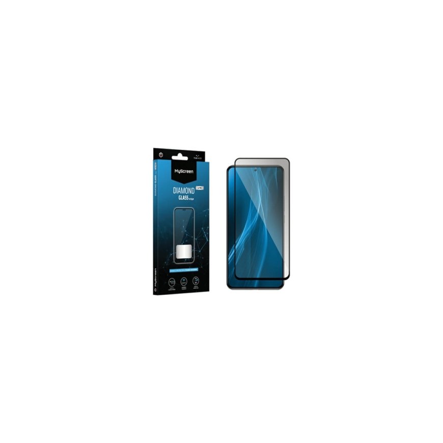 MyScreen Diamond Glass Lite Edge Full Glue Black do Motorola Moto G14 4G/G54 5G/G34