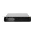 Netrack NP5107 püstik 2U Seinale monteeritav riiul Must