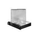 Netrack NP5107 rack cabinet 2U Wall mounted rack Black Netrack NP5107 rack cabinet 2U Wall mounted rack Black