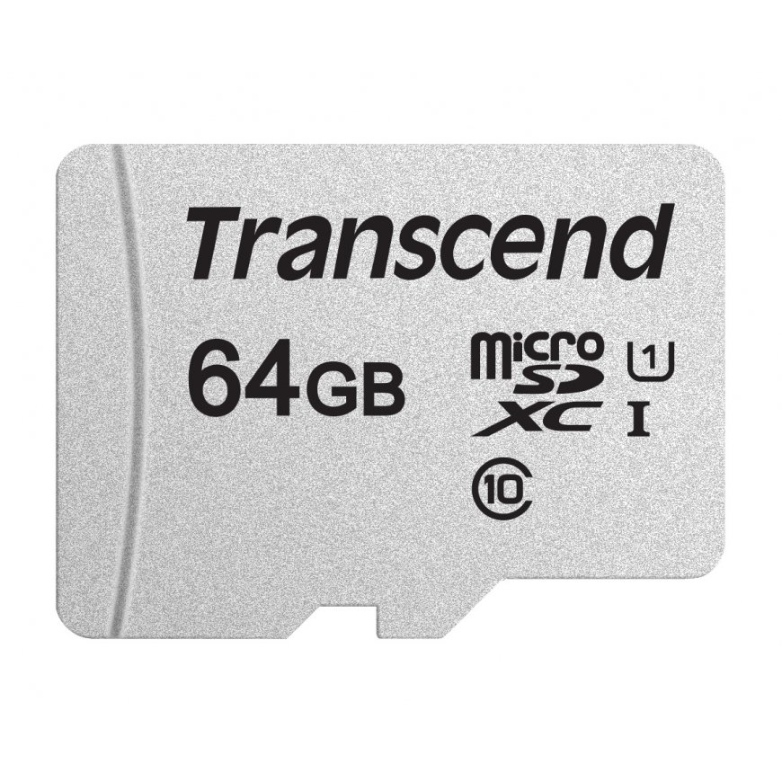 Transcend 300S 64 GB MicroSDXC NAND Luokka 10
