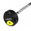 HMS GSL25 fikseeritud kangi/kummi katkine latt 25 kg HMS GSL25 fikseeritud kangi/kummi katkine latt 25 kg